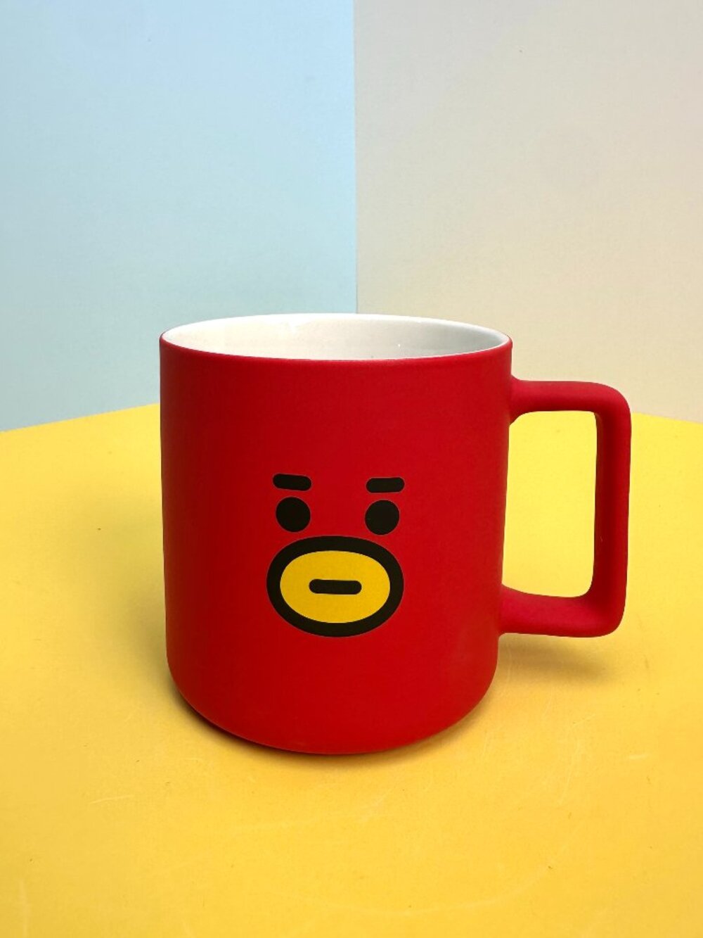 Red Kawaii Character Ceramic Mug – Brand New